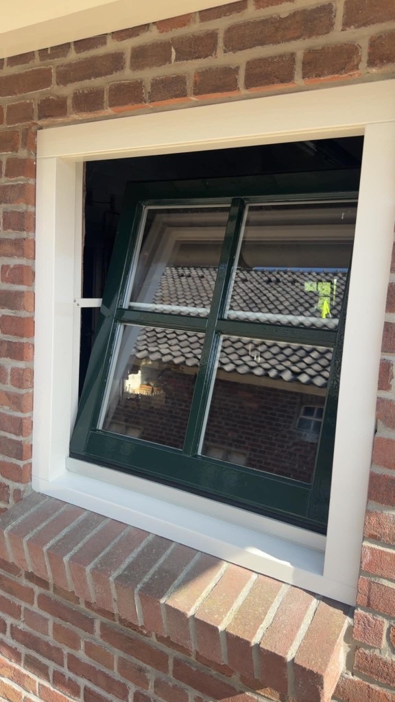Kozijnen — Raamwerk groen